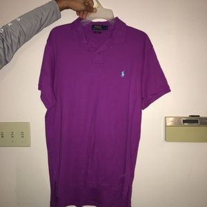 purple polo